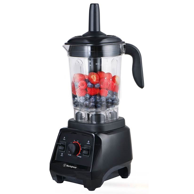 Westinghouse WKBE1008BA 10-Speed 220 Volt Blender with Glass Jar