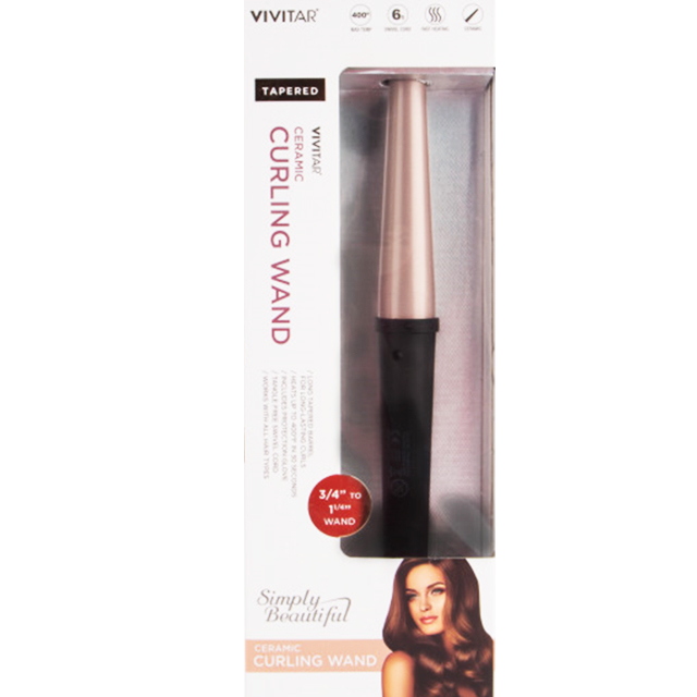 Vivitar ceramic curling clearance wand